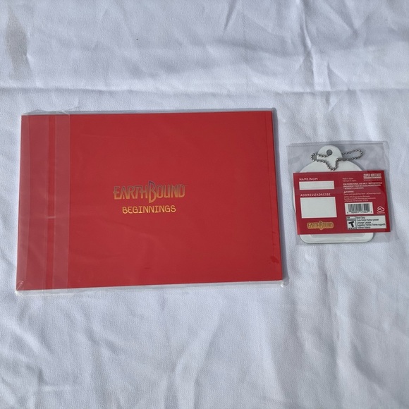 EarthBound Beginnings : Eight Melodies Notebook & Luggage Tag - My Nintendo Rewa - Picture 2 of 12